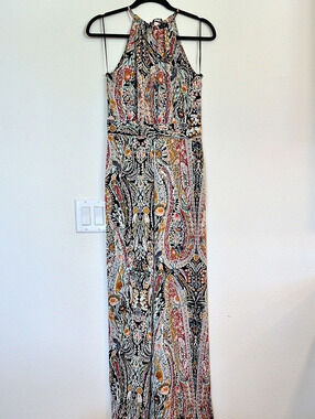 STATE Paisley Wide Leg Jumpsuit Size 2 Like New